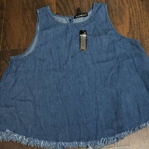 Jean Tank Top